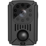 1080 p Geniş Açı Gece Görüşlü Yaka ve Güvenlik Kamerası