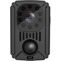 1080 p Geniş Açı Gece Görüşlü Yaka ve Güvenlik Kamerası