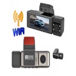 Kingline Gps'li A3 Model 4K Araç Kamerası 3 Kameralı  